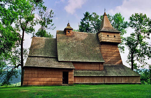 Szlak Architektury Drewnianej - Kościół św. Marcina z XV wieku