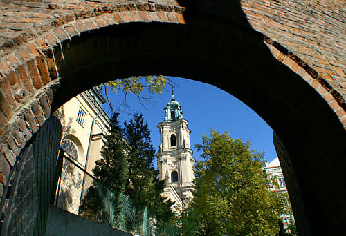 Wieża kościoła Matki Boskiej Bolesnej