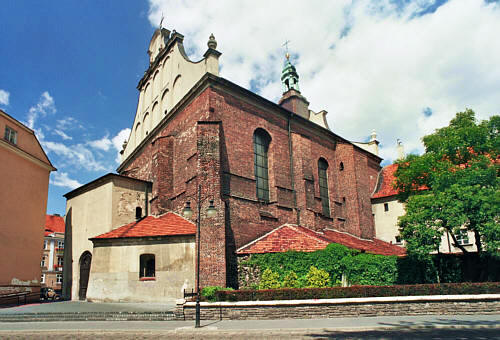 Późnogotycki kościól franciszkanów z XIII wieku