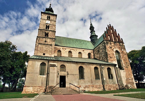 Romańska kolegiata w Opatowie