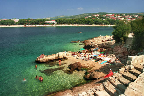 Primosten -  Miejsca do plażowania dookoła wyspy