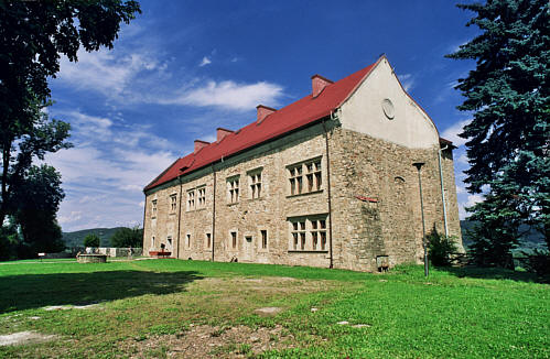 Zamek. Widok  od południowego zachodu