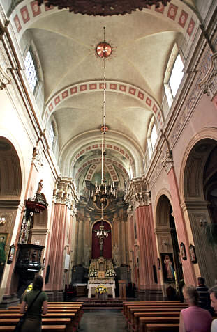 Wnętrze kościoła św. Józefa