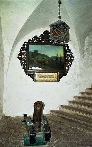 Korytarz zamku Grodno