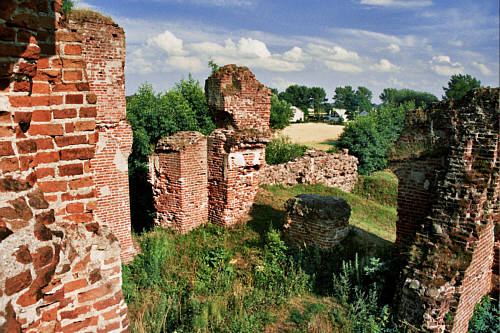 Wnętrze ruin