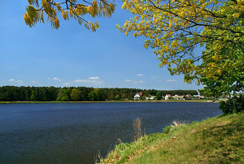 Zalew  w Brzózie Królewskiej