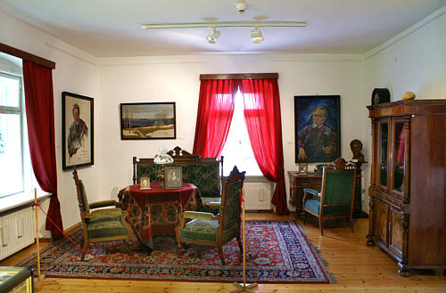 Szklarska Poręba - Wnętrze muzeum Hauptmannów