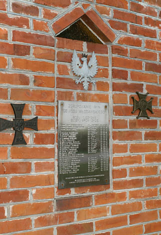 Tablica upamiętniająca innych żolnierzy WiN