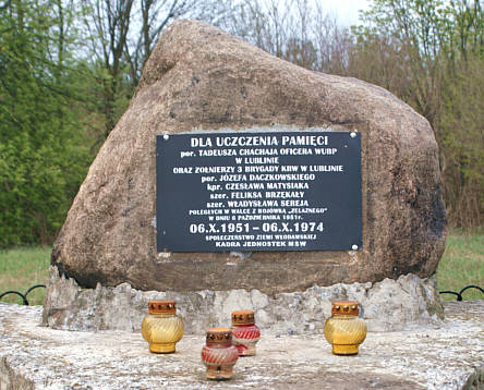 Grób UB-eków z Lublina