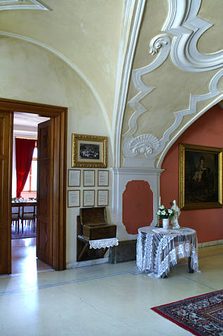Krasków - Wnętrza pałacu