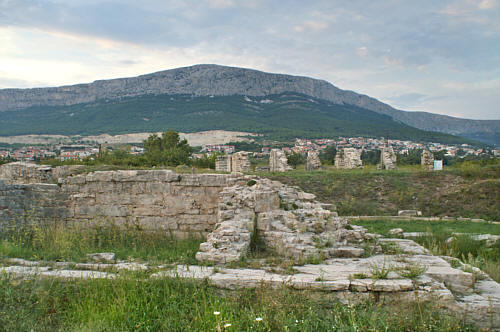 Widok z ruin teatru