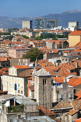 Split - widok z wieży