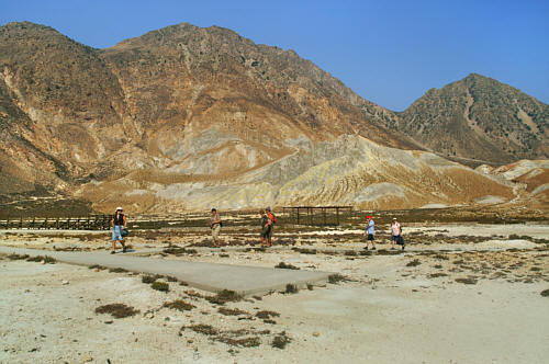Nisyros - Krater wulkanu