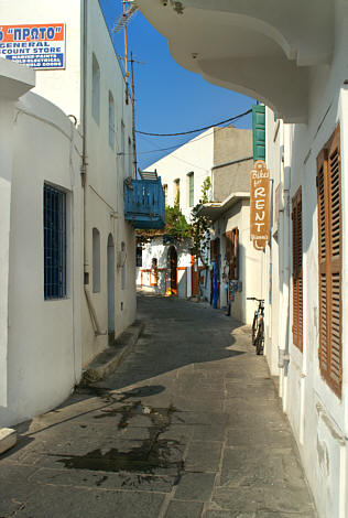 Uliczki w Nisyros