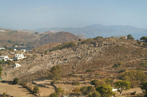 Góry dookoła Patmos