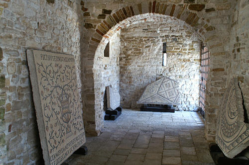 Lapidarium w pałacu biskupów