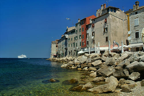 Urokliwe nabrzeże Rovinj