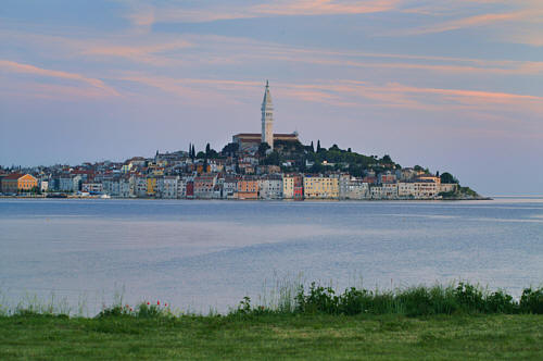 Zmierzch nad Rovinjem