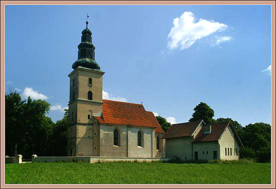 Kościół pod wezwaniem Trójcy Świętej z 1606 -1607 r.